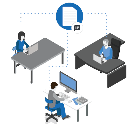Icon remote working governance microsoft teams