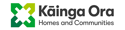 Logo kainga ora homes and communities nz