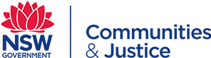 Logo nsw communities justice