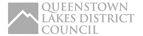 Logo queenstown lakes district council grey